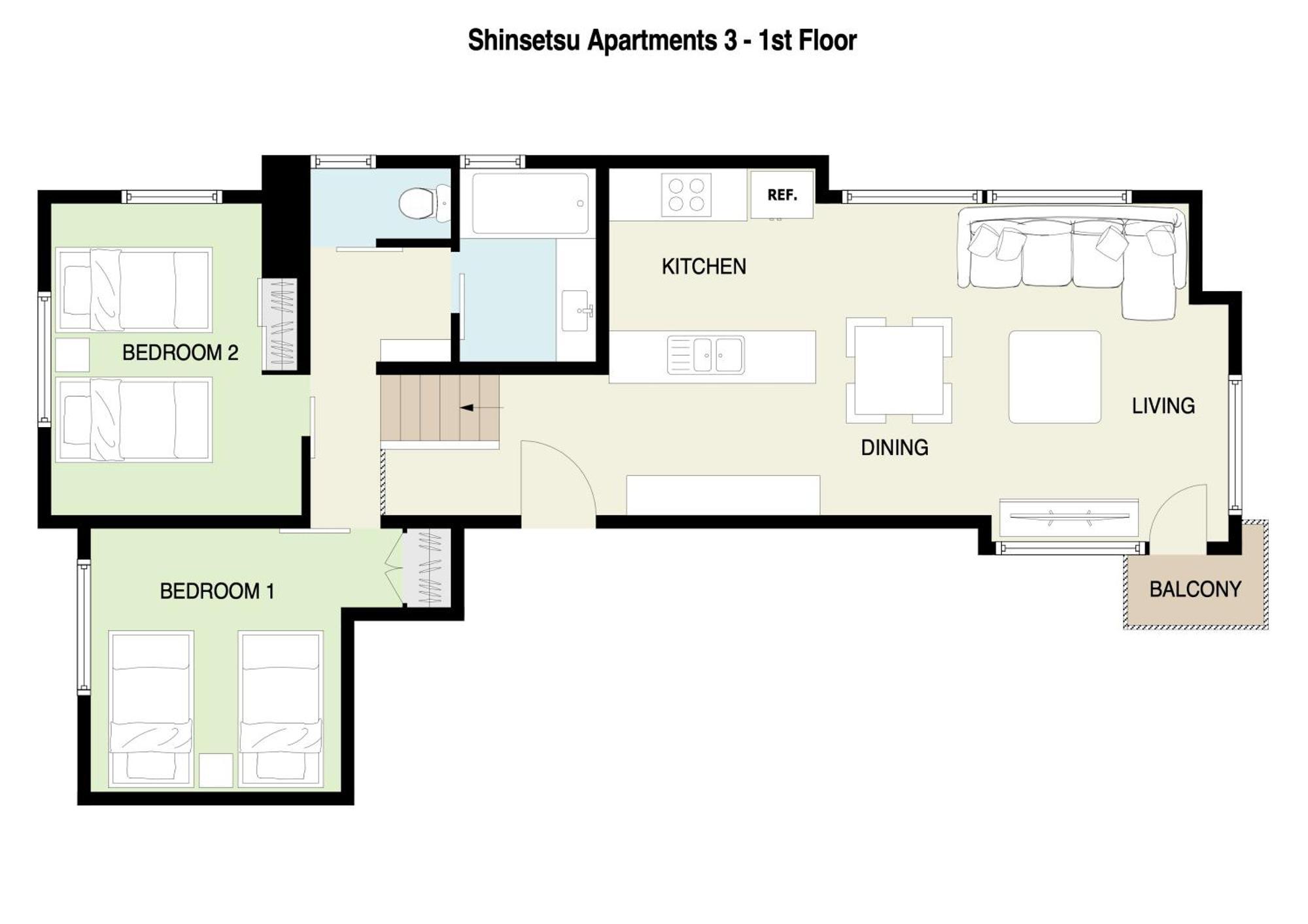 Shinsetsu Appartement Kutchan