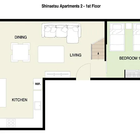 Shinsetsu Apartment Kutchan Room photo